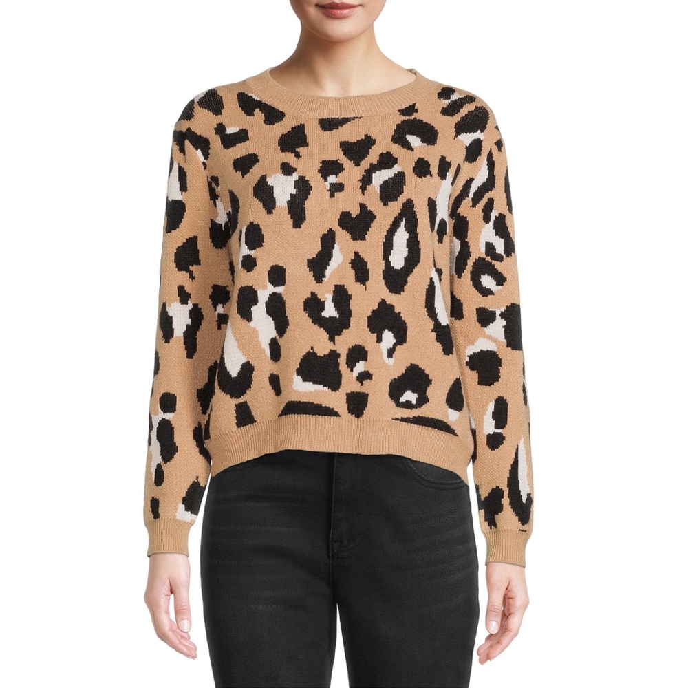 Animal Print Sweater